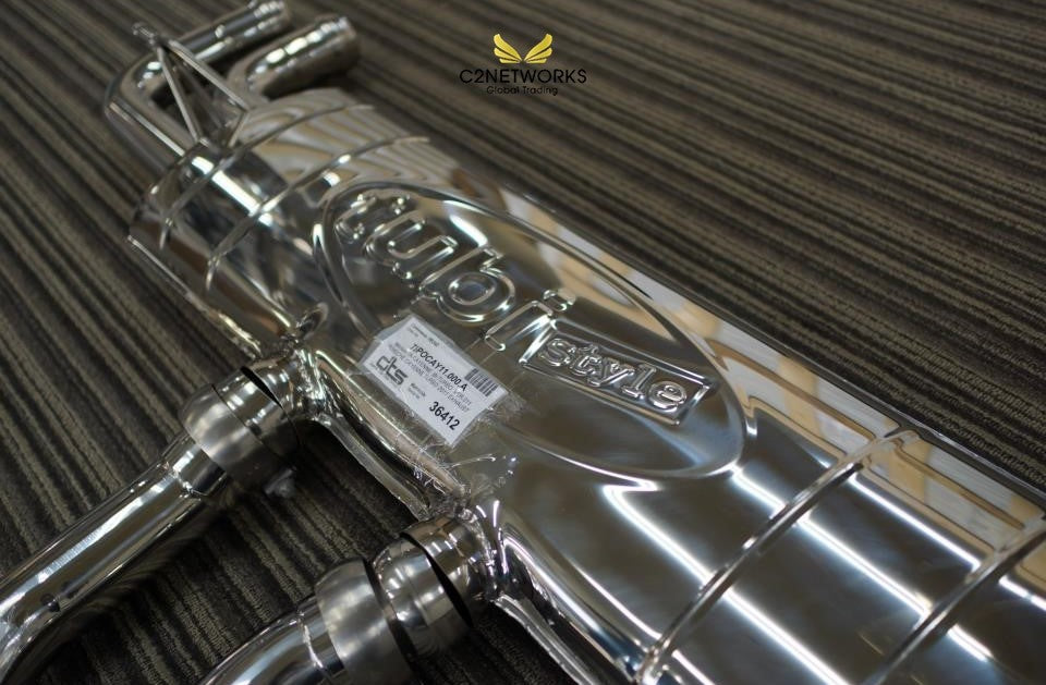 Tubi-Style CAYENNE 958.1 TURBO & TURBO S EXHAUST