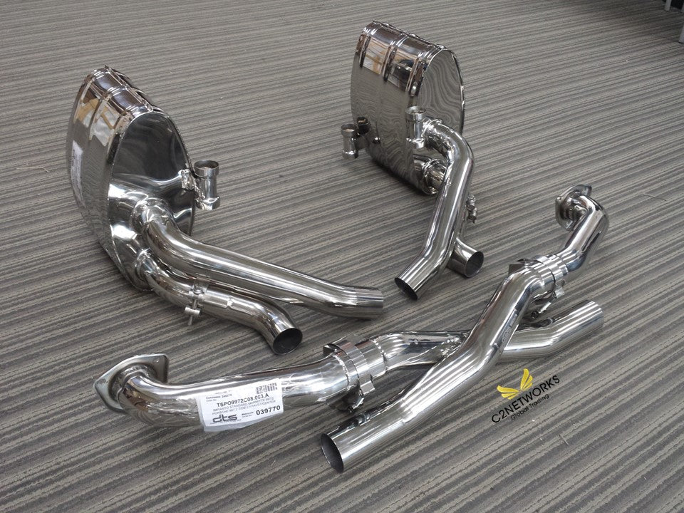 Tubi-Style PORSCHE 997.2 CARRERA & CARRERA S SIDE AND CENTRAL MUFFLERS KIT