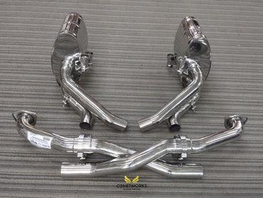 Tubi-Style PORSCHE 997.2 CARRERA & CARRERA S SIDE AND CENTRAL MUFFLERS KIT