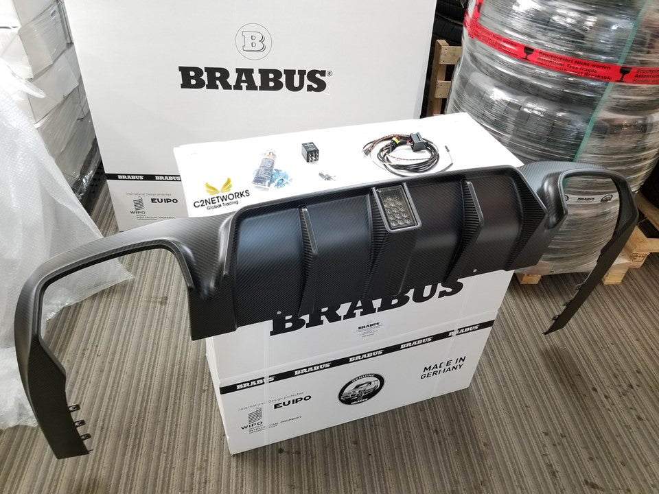 BRABUS Carbon Rear Diffuser For Mercedes – W213 – E63 AMG  (Facelift from MY 07/2020)