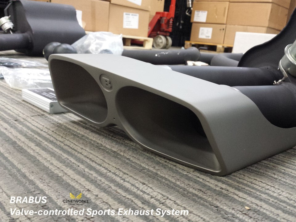 BRABUS Valve-controlled Sports Exhaust System for  Mercedes – R231 – SL63 AMG