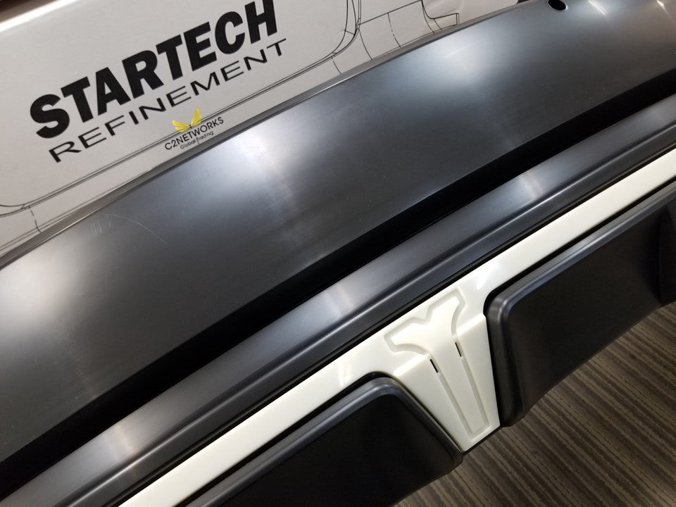 STARTECH Rear bumper ––– Tesla Model 3