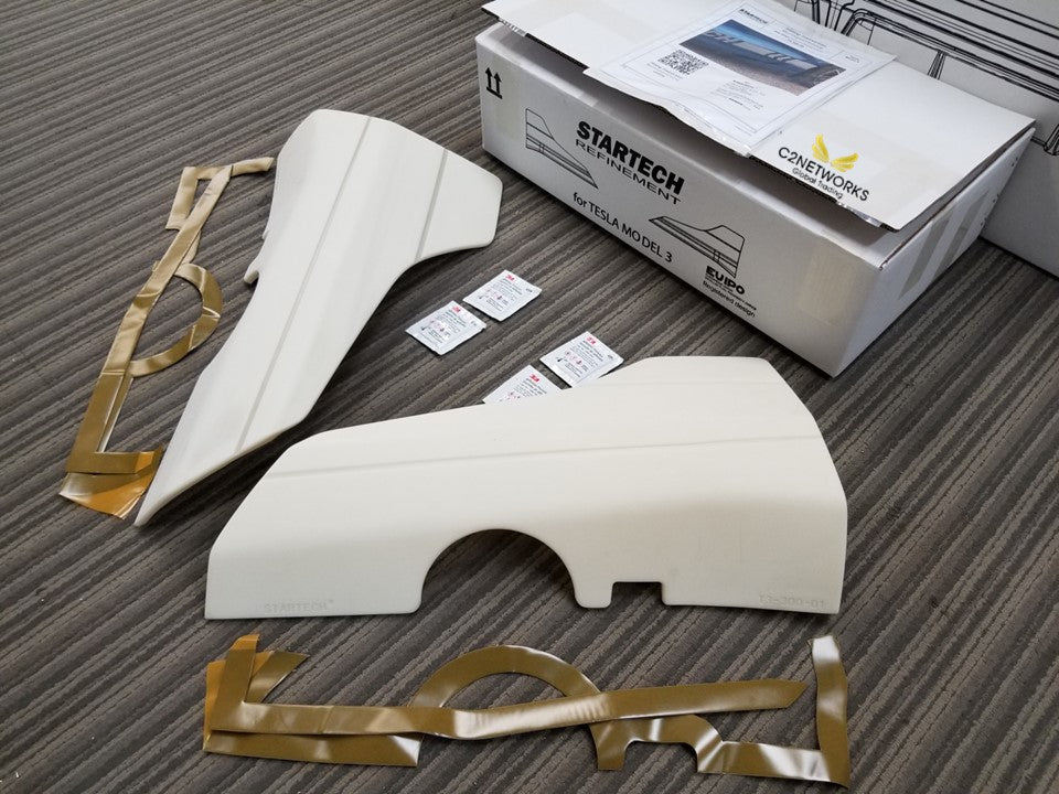 STARTECH Side wings ––– Tesla Model 3