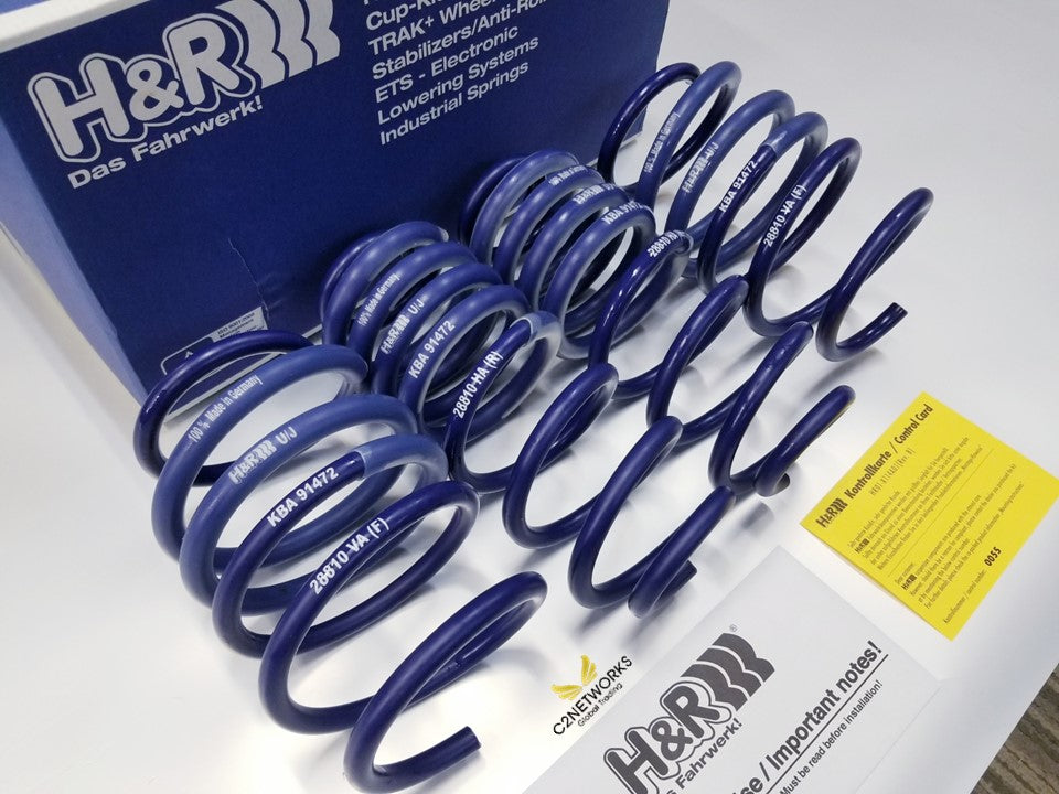 H&R Performance Lowering Springs –– Audi S3(8V) quattro