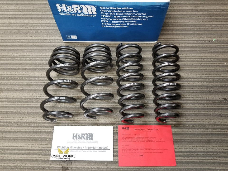 H&R Performance Lowering Springs –– Mazda 6 Seden(GH) ab2007