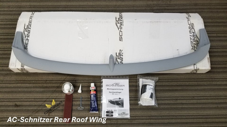 AC-Schnitzer Rear Roof Wing ––– BMW X3(G01)