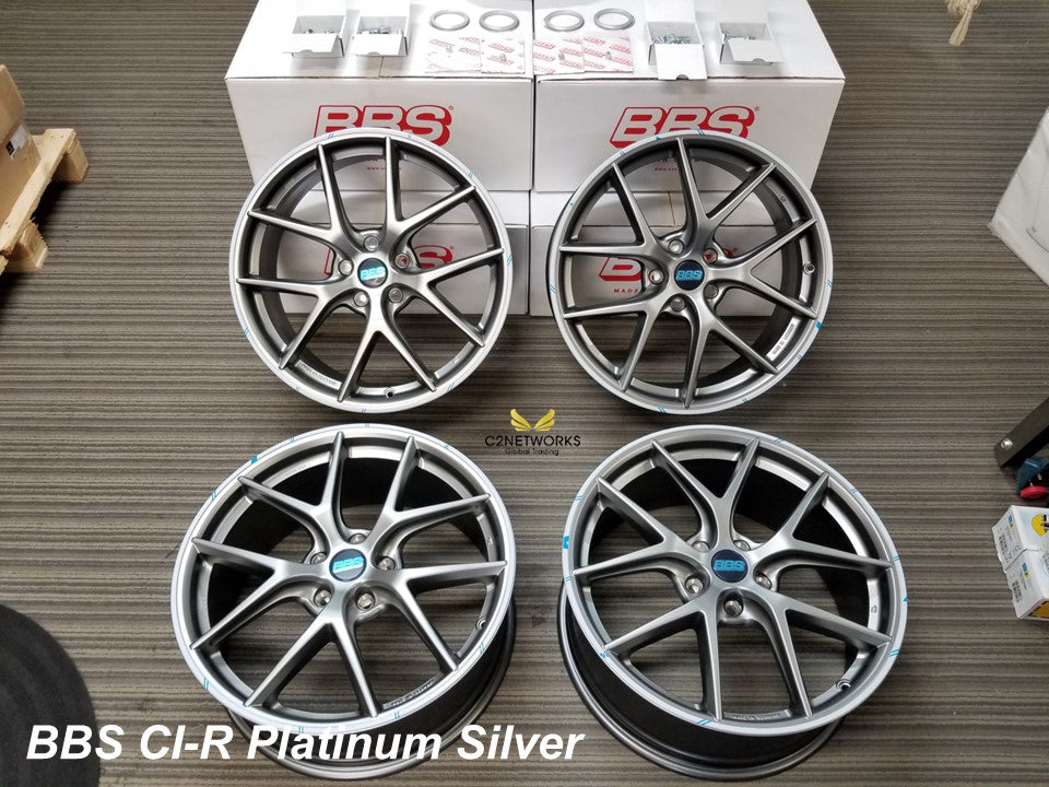 BBS CI-R Wheel "Platinum Silver"