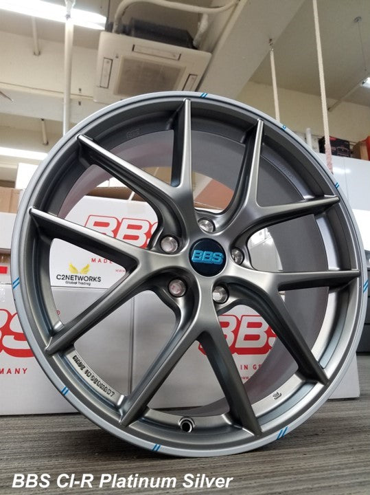 BBS CI-R Wheel "Platinum Silver"
