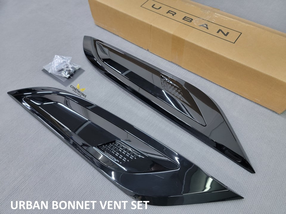 URBAN 'Best of British' Bonnet Vent Set ––– Land Rover Defender L663