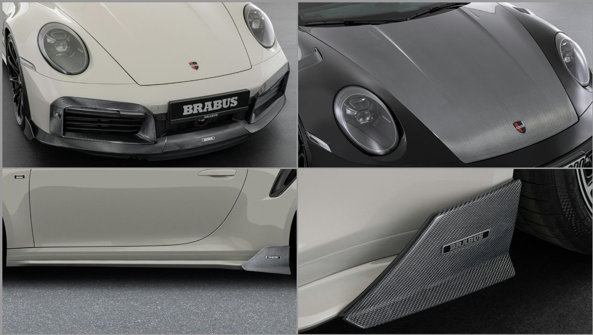 BRABUS Aerodynamics For Porsche – 911(992) Turbo S