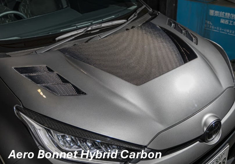 Result Japan Aero Bonnet Hybrid Carbon –––  [GR-YARIS GXPA16 MXPA12]