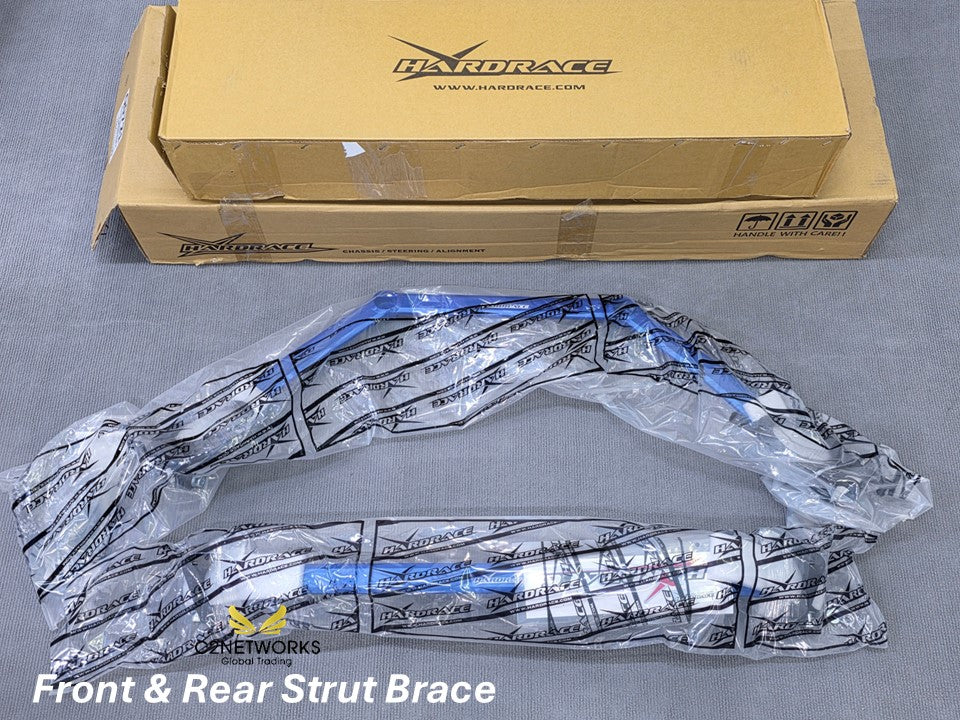 Hardrace Front & Rear Strut Brace ––– Mazda MX-5 ND
