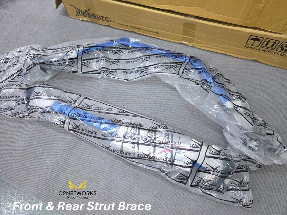 Hardrace Front & Rear Strut Brace ––– Mazda MX-5 ND